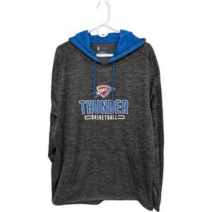 NBA Oklahoma City Thunder Fanatics Battle Charged Raglan Pullover Hoodie